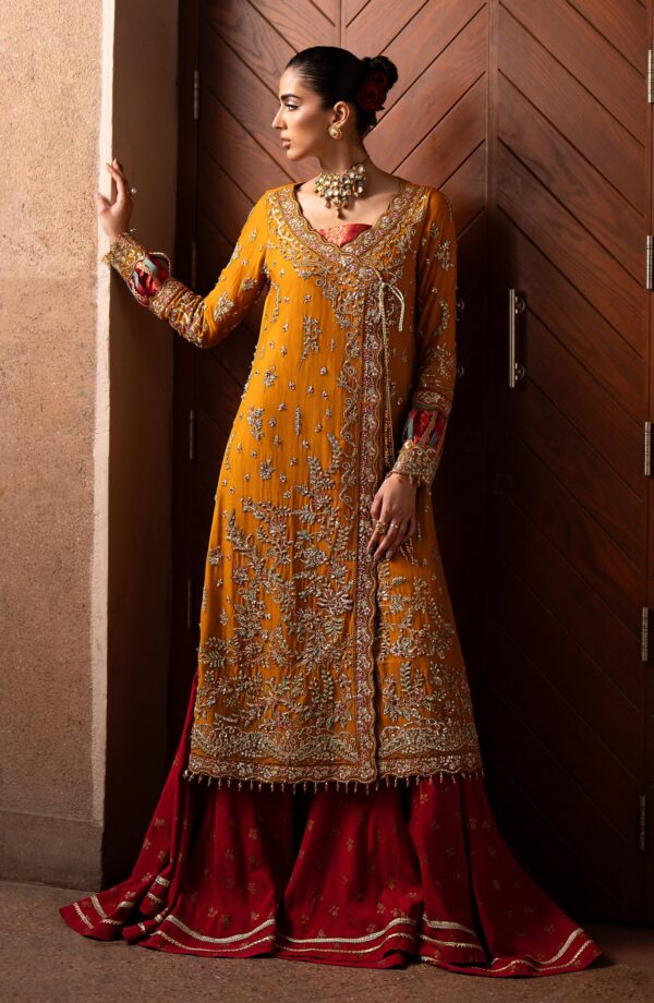 Emaan Adeel Solene Casabella Embroidered Chiffon