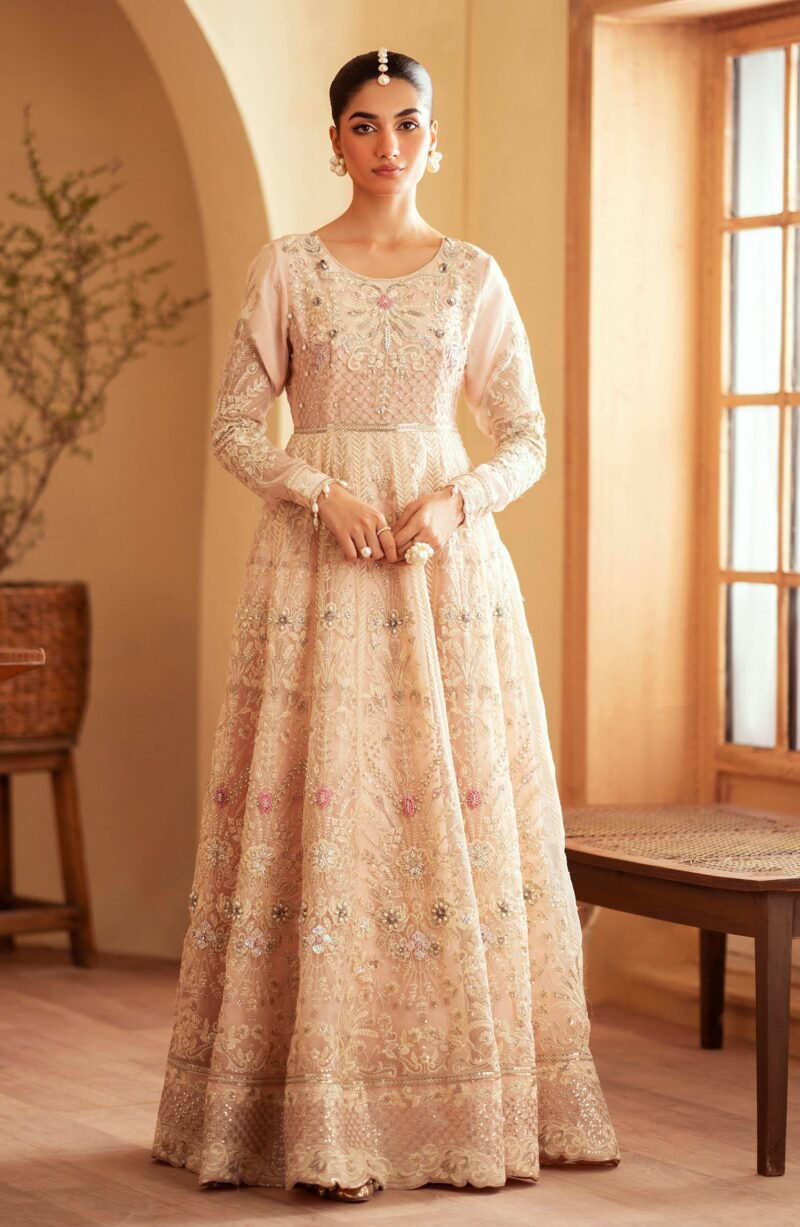 Emaan Adeel Faatin Romansiyyah Embroidered Organza