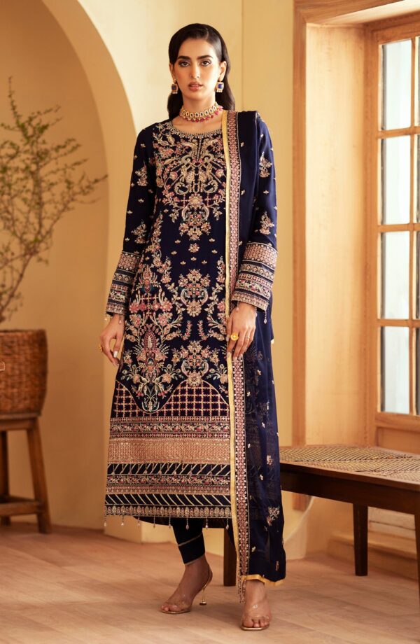 Emaan Adeel Nageena Romansiyyah Embroidered Chiffon