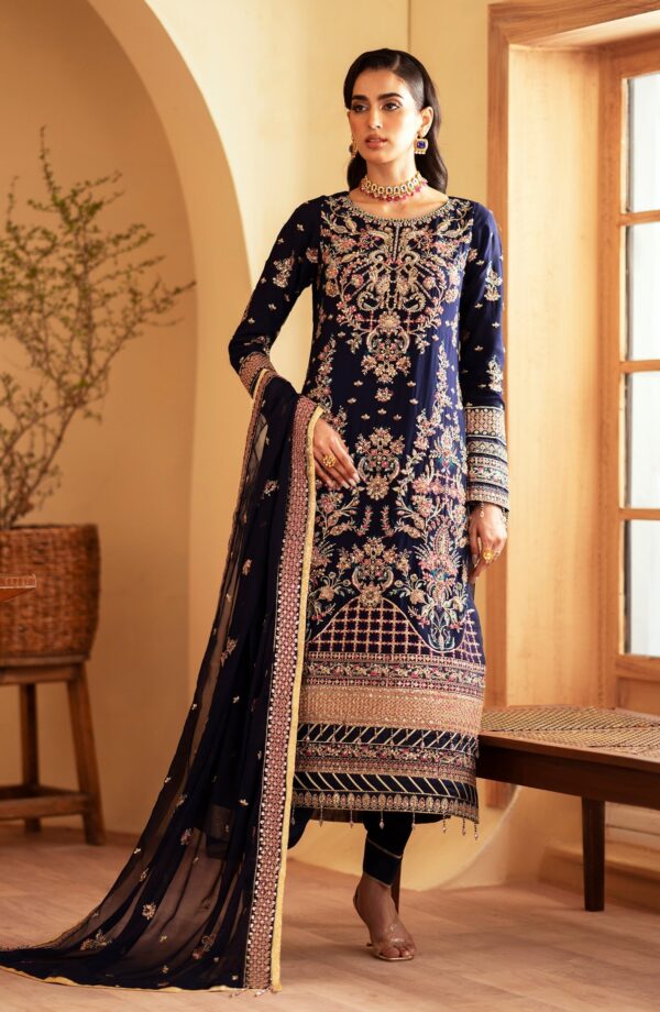 Emaan Adeel Nageena Romansiyyah Embroidered Chiffon