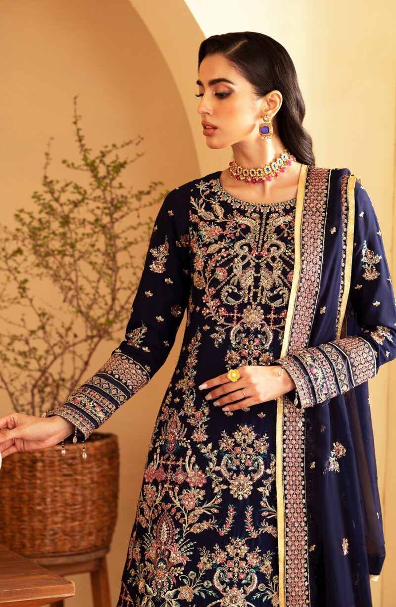 Emaan Adeel Nageena Romansiyyah Embroidered Chiffon