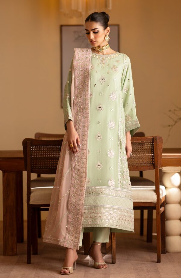 Emaan Adeel Najmeh Romansiyyah Embroidered Chiffon