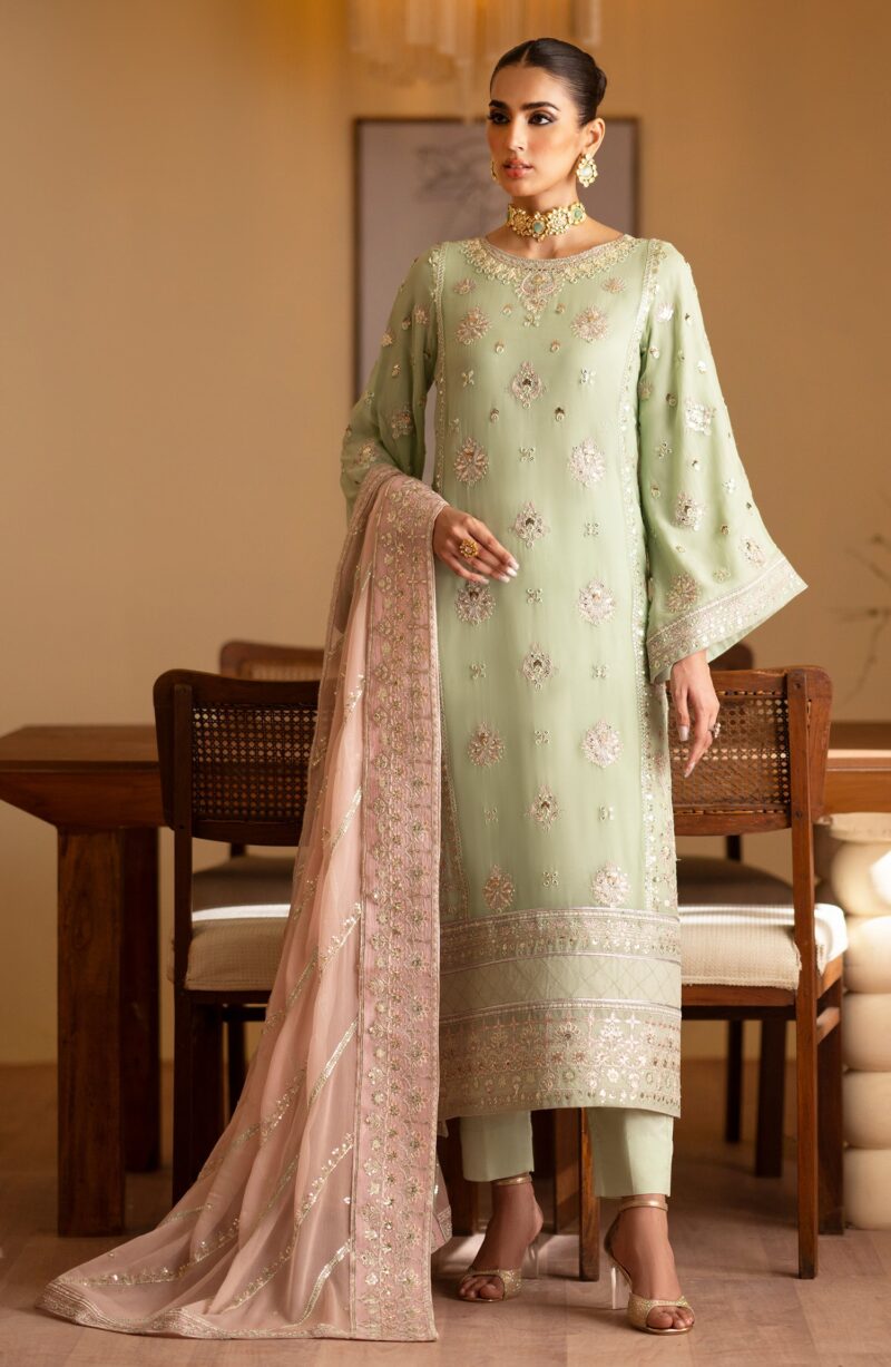 Emaan Adeel Najmeh Romansiyyah Embroidered Chiffon