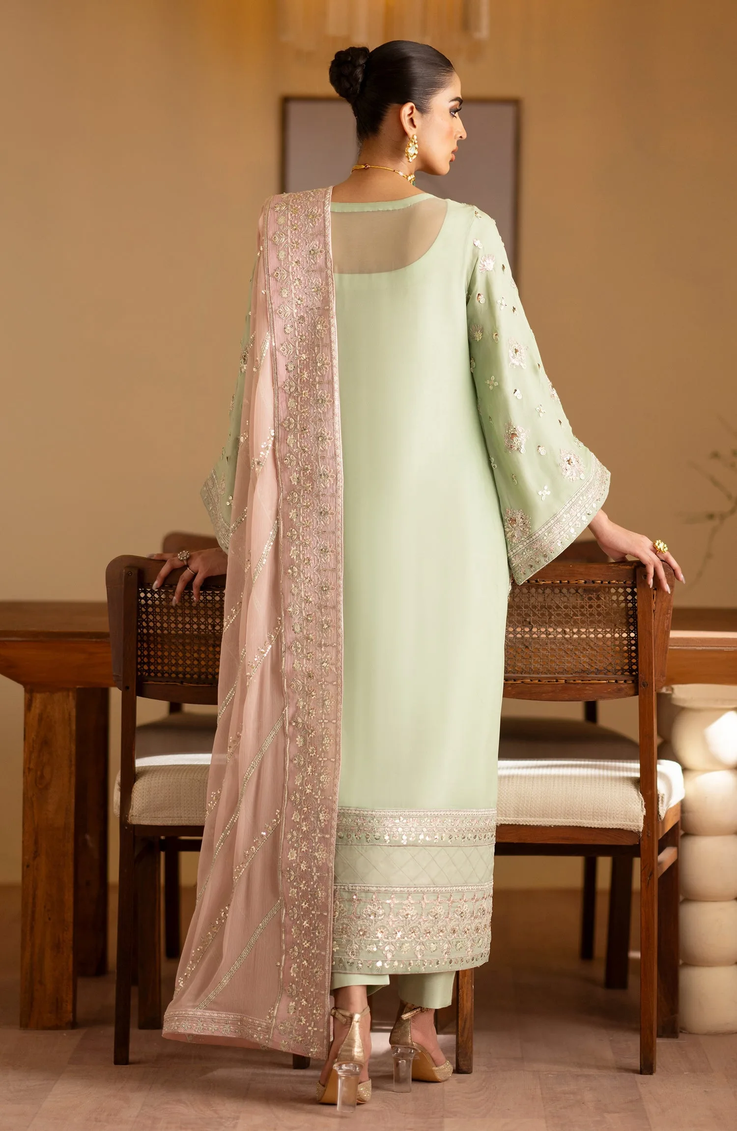 Emaan Adeel Najmeh Romansiyyah Embroidered Chiffon Collection 2 Emaan Adeel Najmeh Romansiyyah