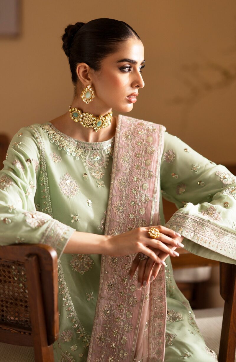 Emaan Adeel Najmeh Romansiyyah Embroidered Chiffon