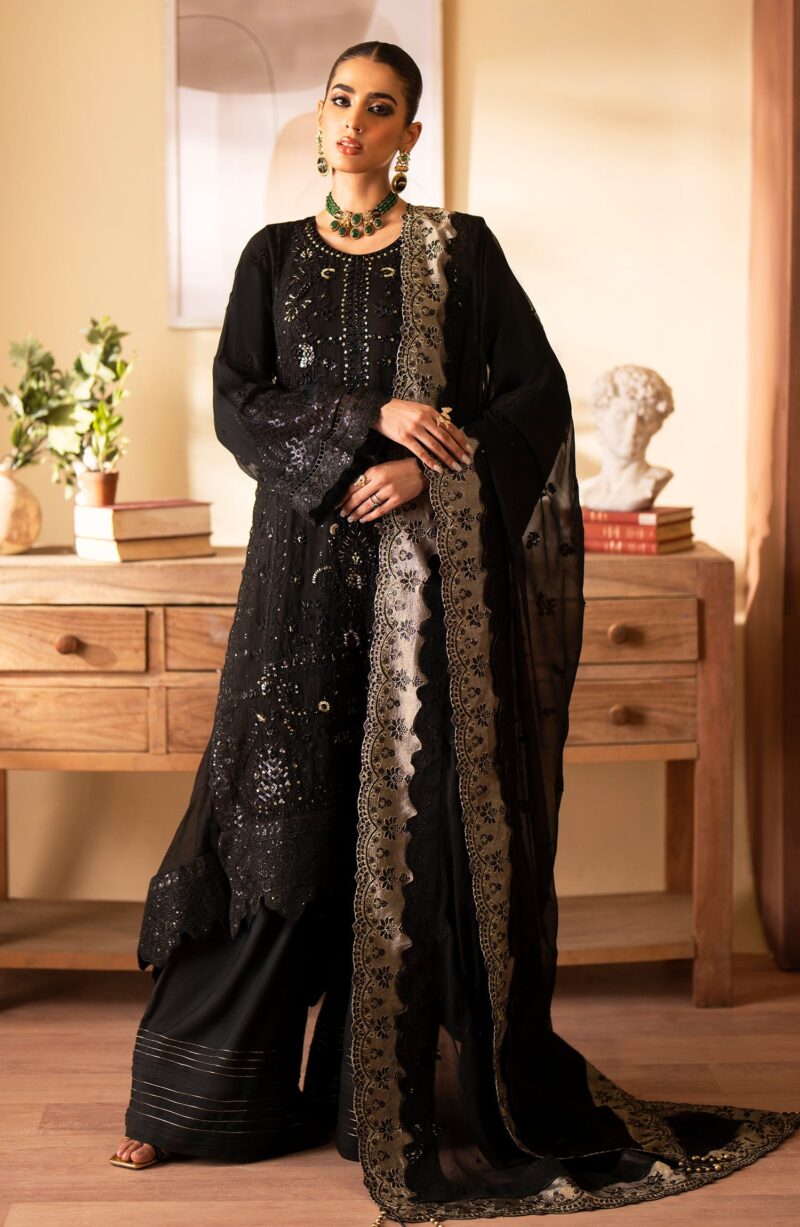 Emaan Adeel Rehani Romansiyyah Embroidered Chiffon