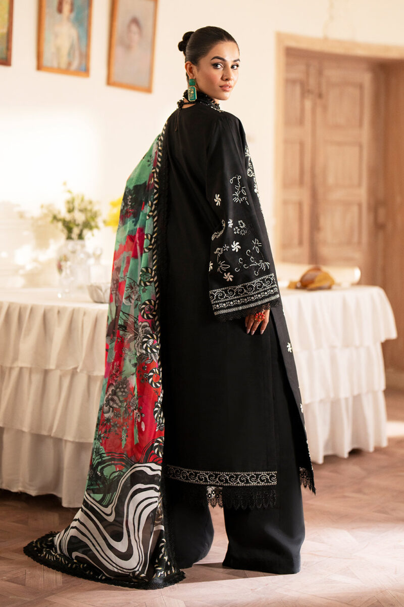 Saad Shaikh D-06 Siena Lumiere Embroidered Dull Silk Collection