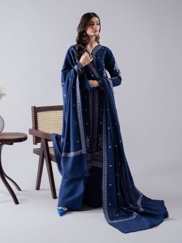 Faiza Faisal - Naila Winter Embroidered Karandi Collection