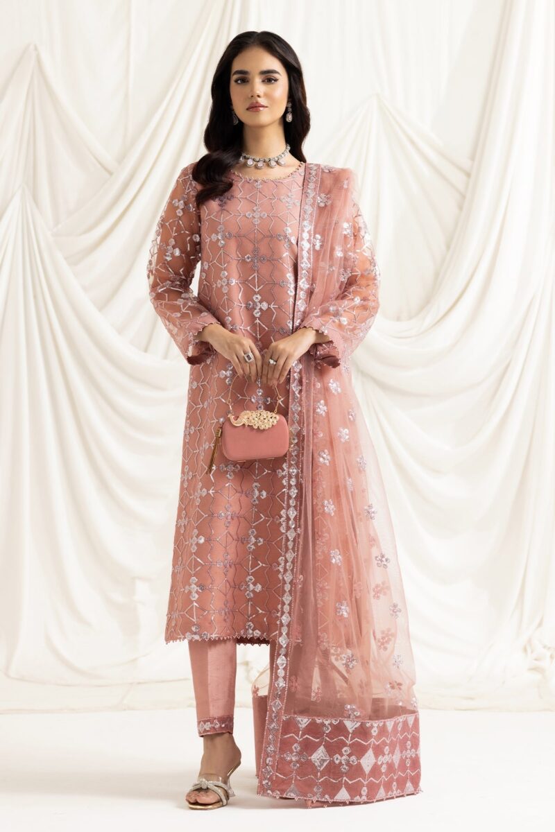 Alizeh Fashion Dua-V02D04B Dua Embroidered Net