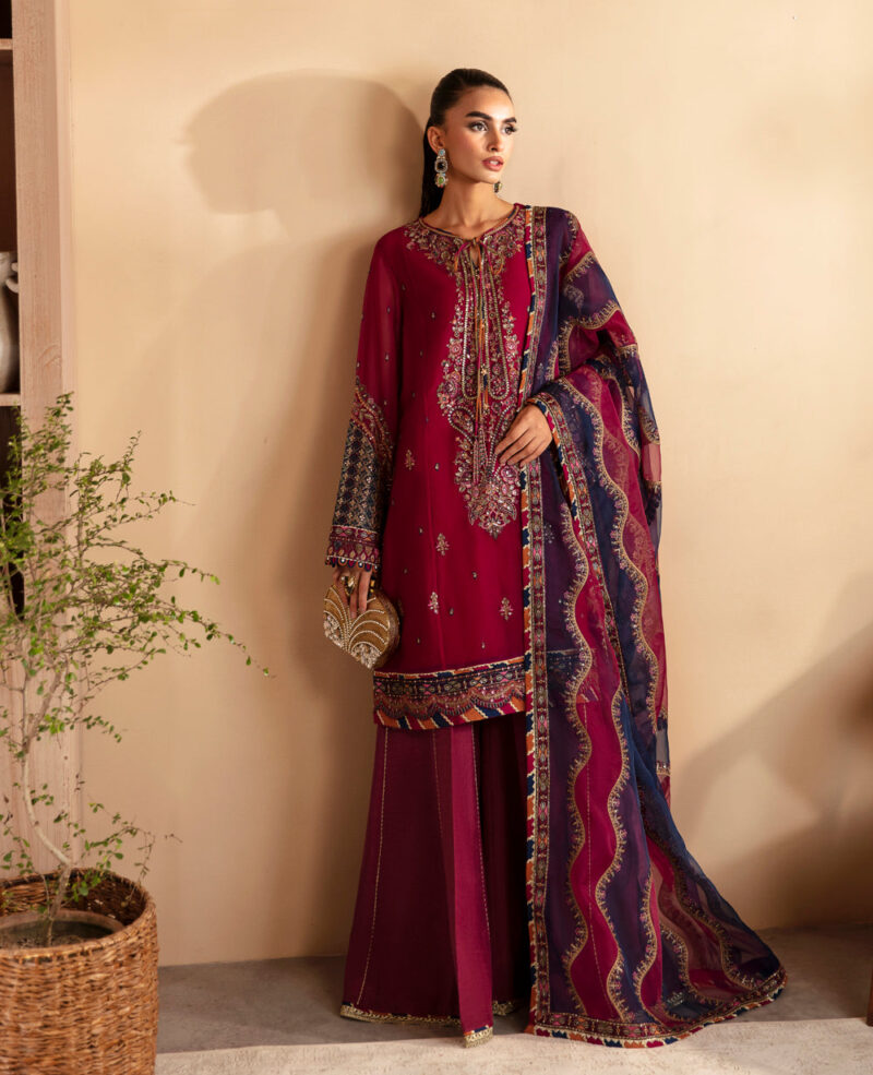 Xenia Rul-24-02 Mehkash Raahi Embroidered Chiffon