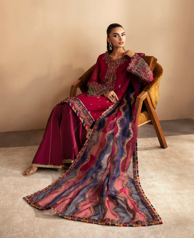 Xenia Rul-24-02 Mehkash Raahi Embroidered Chiffon