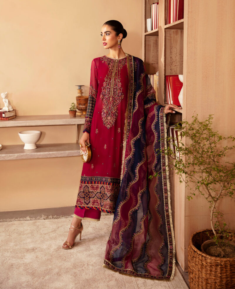 Xenia Rul-24-02 Mehkash Raahi Embroidered Chiffon