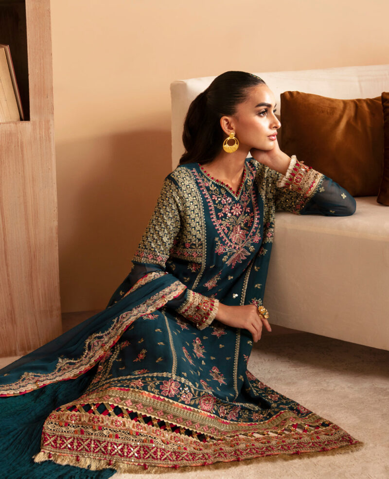 Xenia Rul-24-07 Nehmat Raahi Embroidered Chiffon