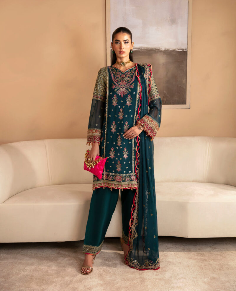 Xenia Rul-24-07 Nehmat Raahi Embroidered Chiffon