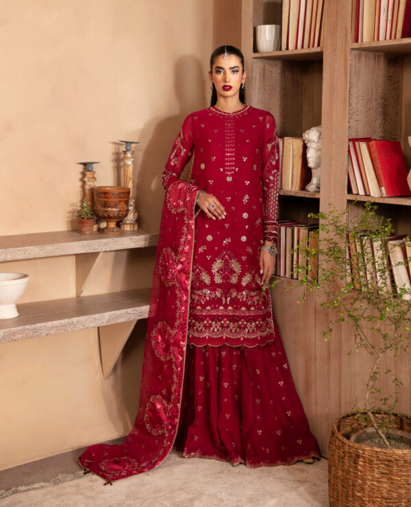 Xenia Rul-24-10 Aurore Raahi Embroidered Chiffon