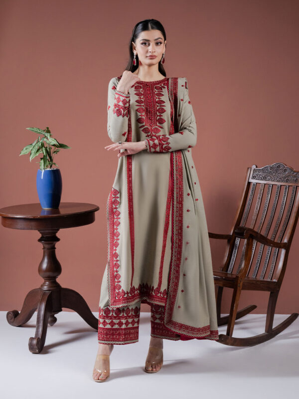 Faiza Faisal - Saffa Winter Embroidered Karandi Collection