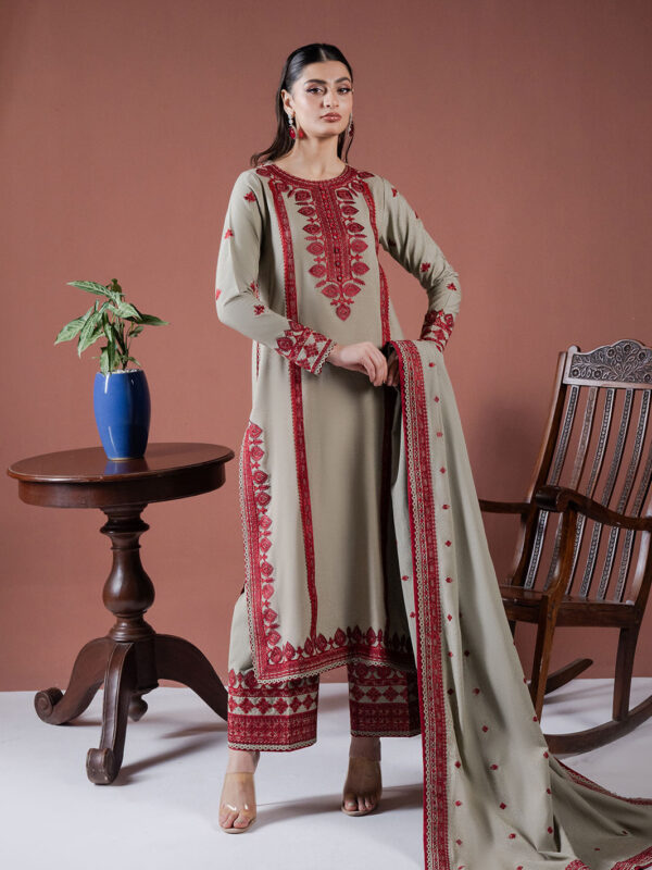 Faiza Faisal - Saffa Winter Embroidered Karandi Collection