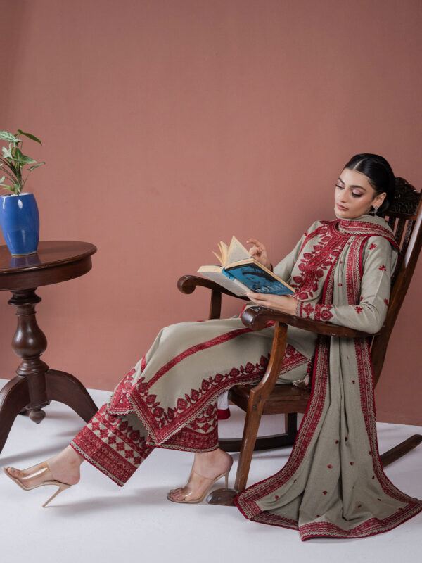 Faiza Faisal - Saffa Winter Embroidered Karandi Collection