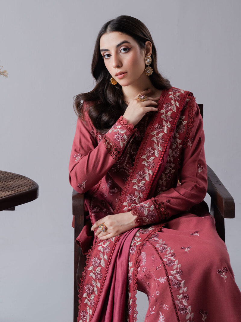 Faiza Faisal - Samar Winter Embroidered Khaddar Collection