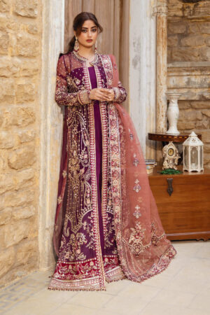 Serene Premium Sb-34 Nazakat Sajal Embroidered Organza