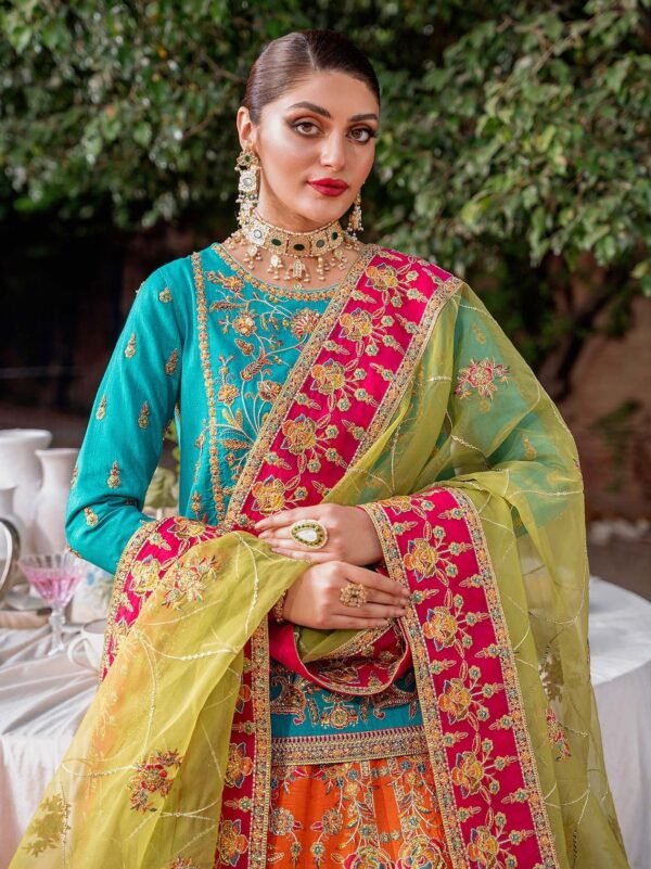 Akbar Aslam Maahru Mastani Embroidered Raw Silk