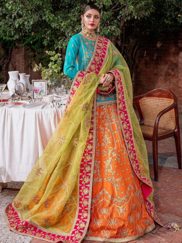 Akbar Aslam Maahru Mastani Embroidered Raw Silk