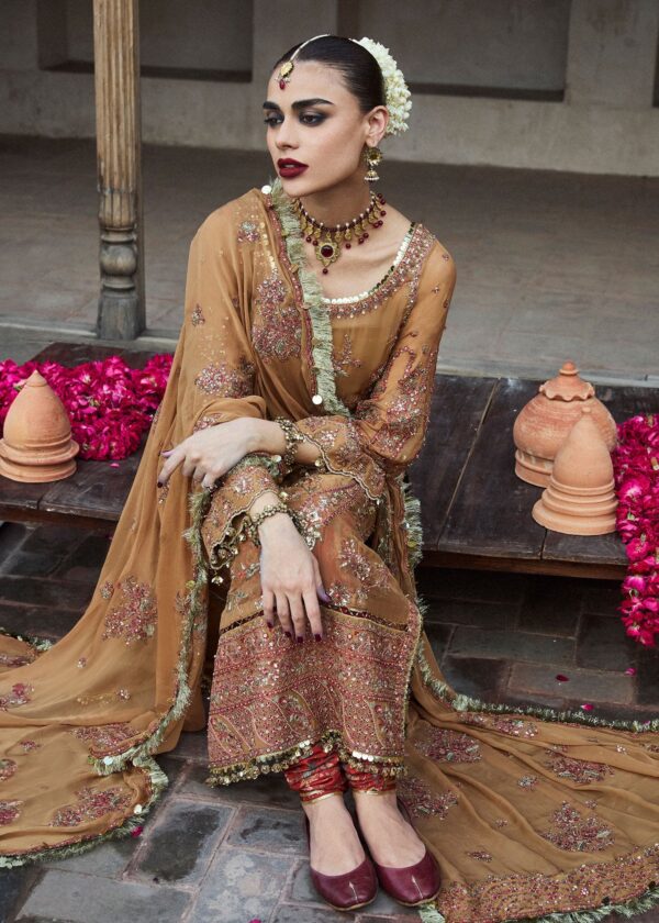 Hussain Rehar Festive Embroidered Chiffon