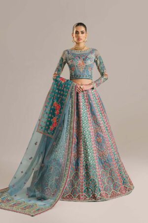 Akbar Aslam Lajwanti Afsana Embroidered Organza