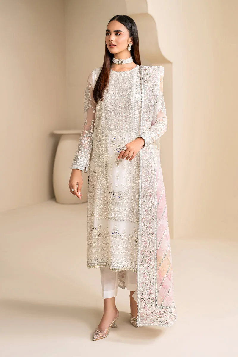 Baroque Exclusive Formal Embroidered Chiffon Collection 6 Baroque Exclusive Formal