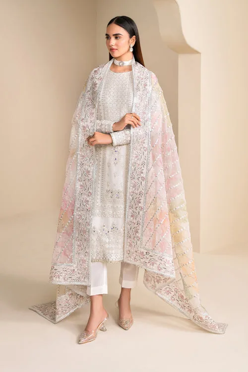 Baroque Exclusive Formal Embroidered Chiffon Collection 5 Baroque Exclusive Formal