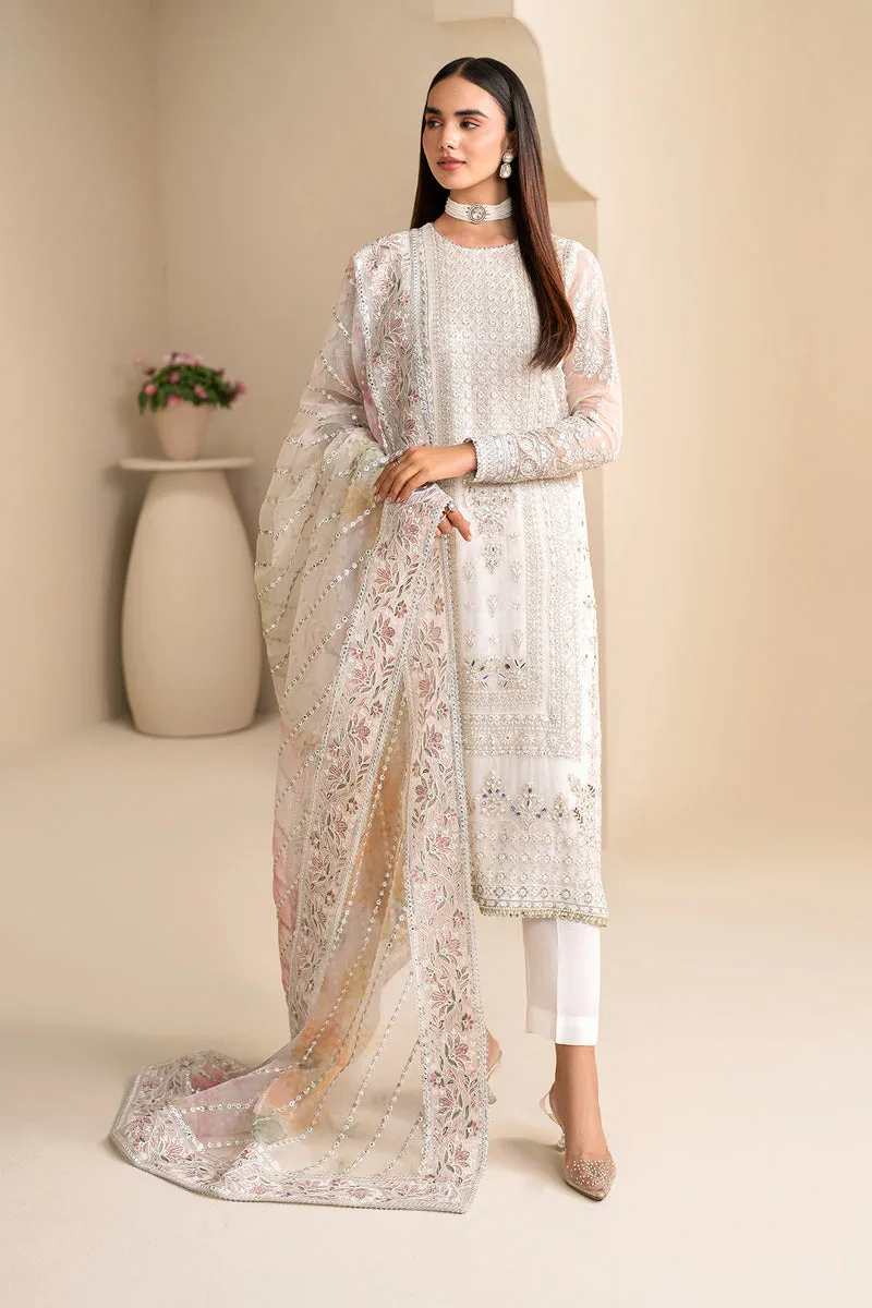 Baroque Exclusive Formal Embroidered Chiffon Collection 1 Baroque Exclusive Formal