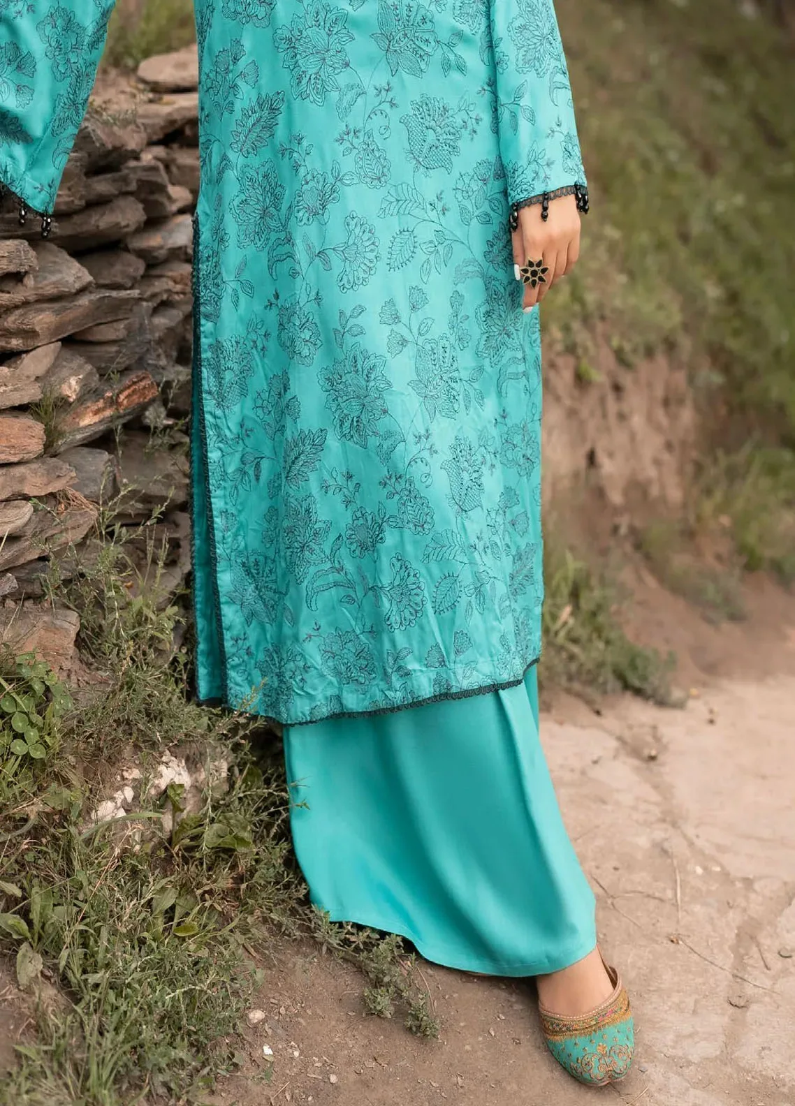 Gul Ahmed Vt-42002 Embroidered Cotail