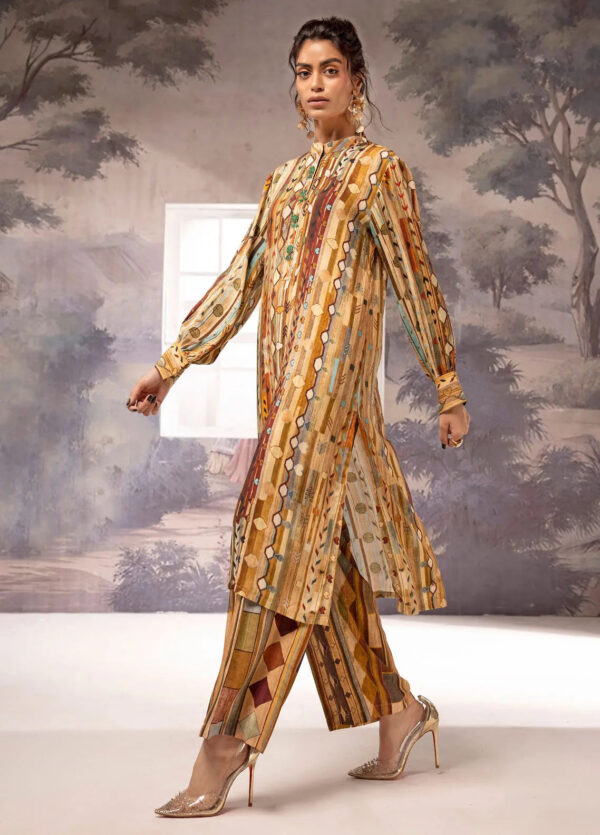 Gul Ahmed Vt-42007 Printed Linen Collection