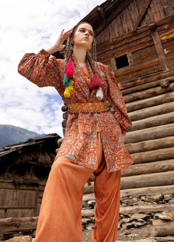 Gul Ahmed Vt-42008 Printed Linen Collection