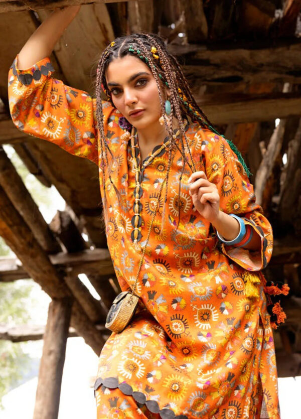 Gul Ahmed Vt-42010 Printed Linen Collection