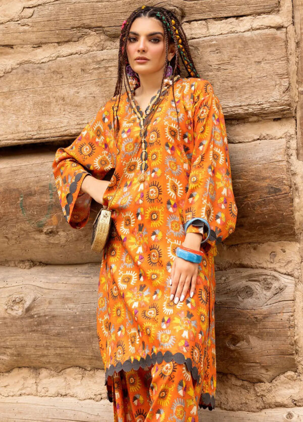 Gul Ahmed Vt-42010 Printed Linen Collection