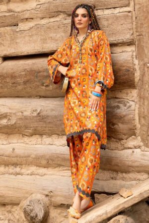 Gul Ahmed Vt-42010 Printed Linen Collection