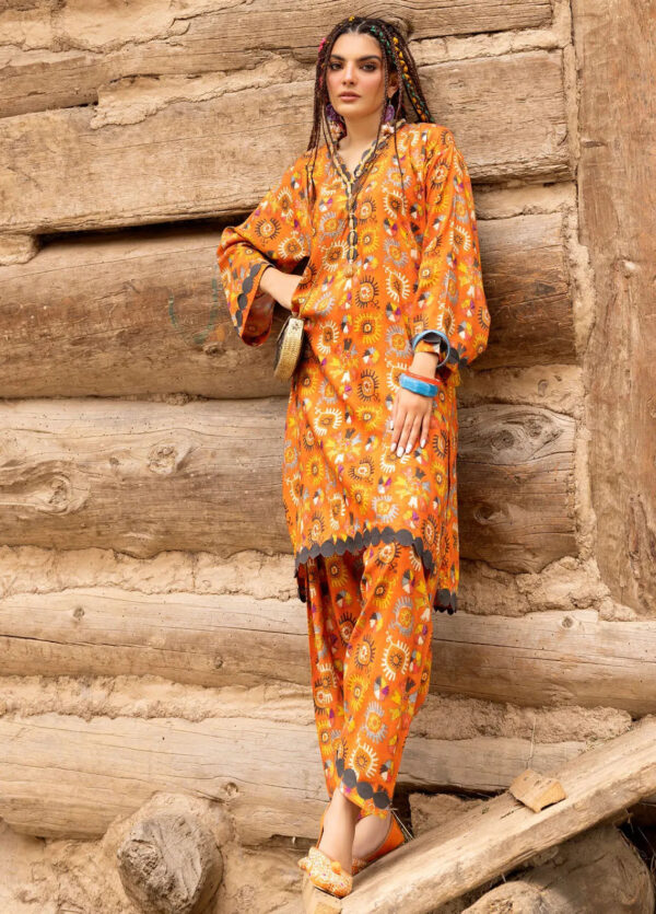 Gul Ahmed Vt-42010 Printed Linen Collection