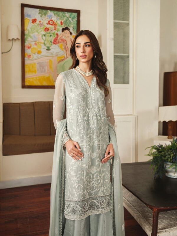 Sifa Zoe Mysha Embroidered Chiffon