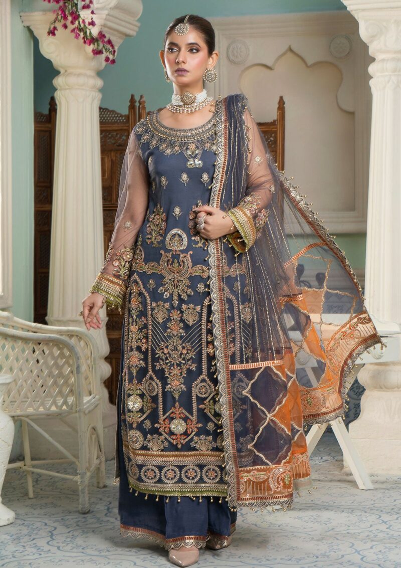 An By Badar Embroidery Alc 04 Hadia Formal Collection