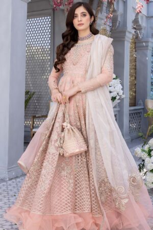 Meem Organza Handwork D 04 Formal Collection