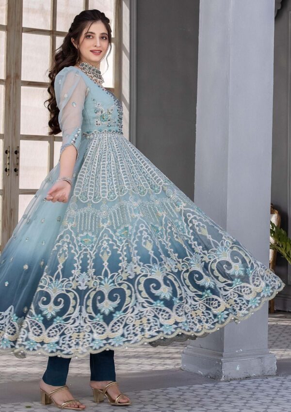 Meem Organza Handwork D 01 Formal Collection