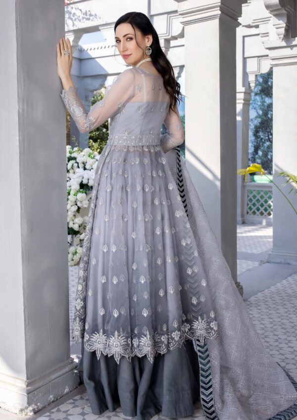 Meem Organza Handwork D 07 Formal Collection