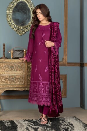 Meemsey Velvet Shawl Mm24 05 Winter Collection