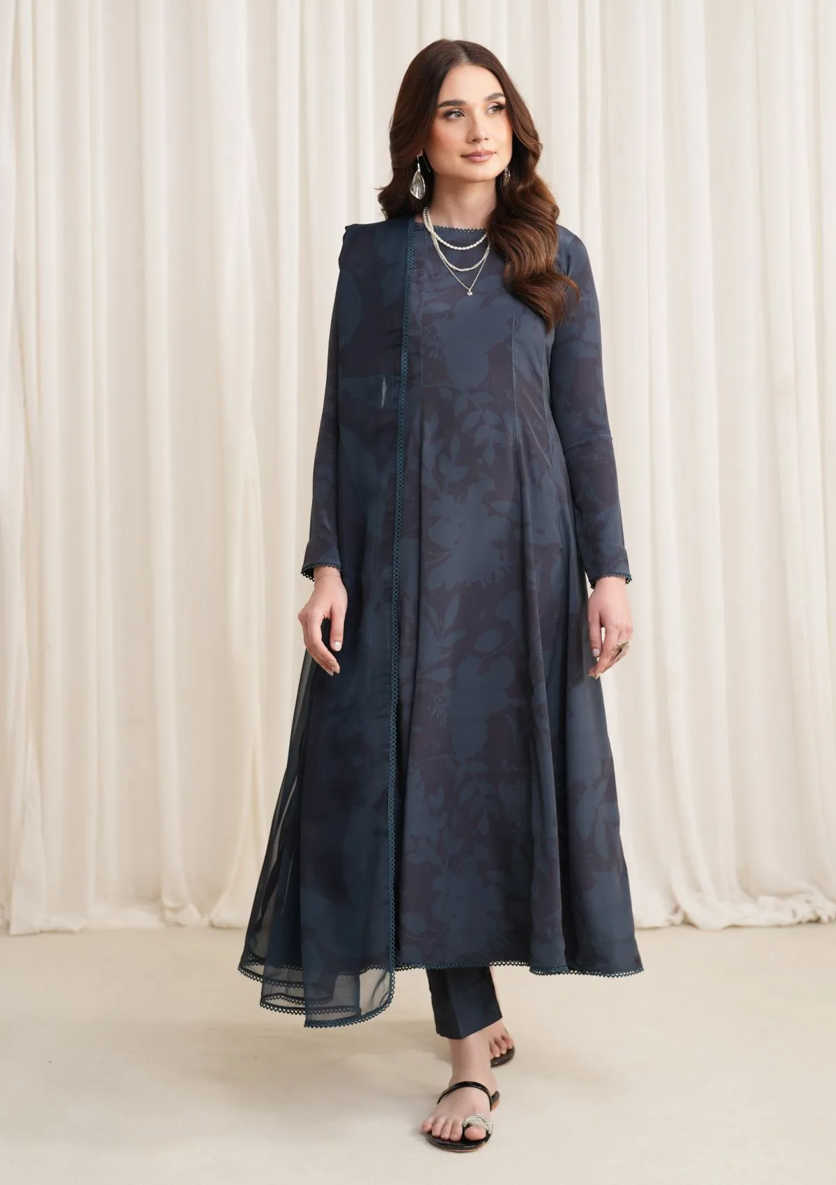 Zarif Georgette Silk D 06