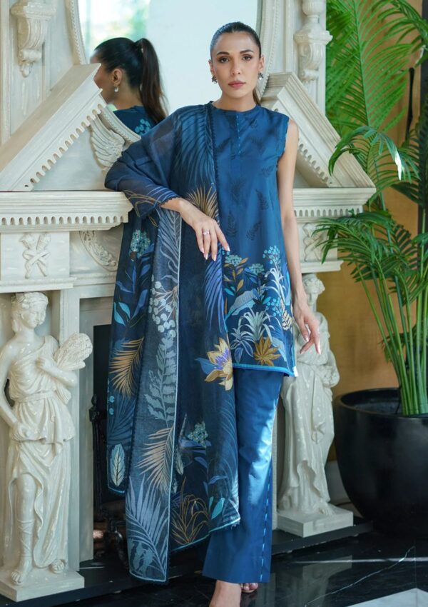 Sahar 3 Piece Unstitched Winter Collection