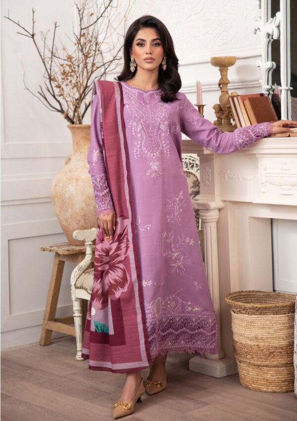 Roheenaz Rm24 06A Mauve Winter Collection