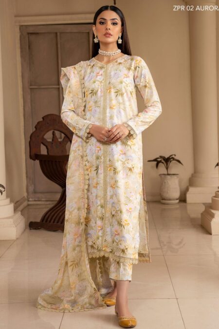 Zarif Georgette Silk Zpr 2