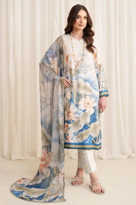 Zarif Georgette Silk D 03