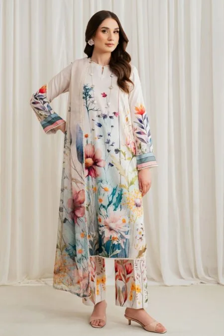 Zarif Georgette Silk D 07